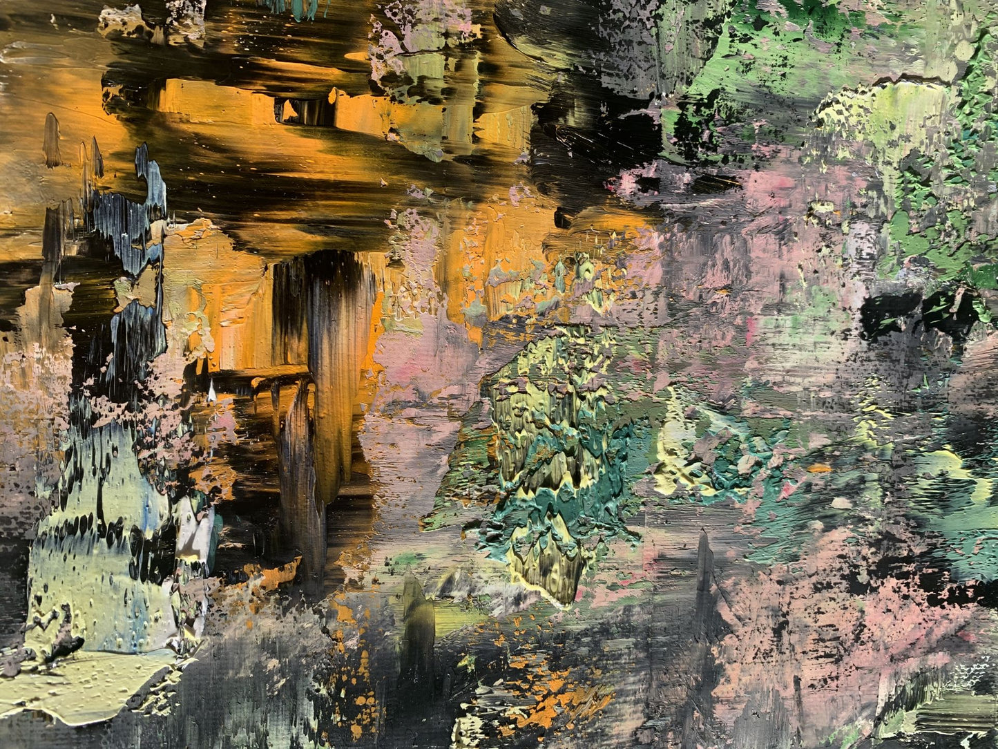 PAINTING "AUTUMN" oil on canvas 50*50 cm