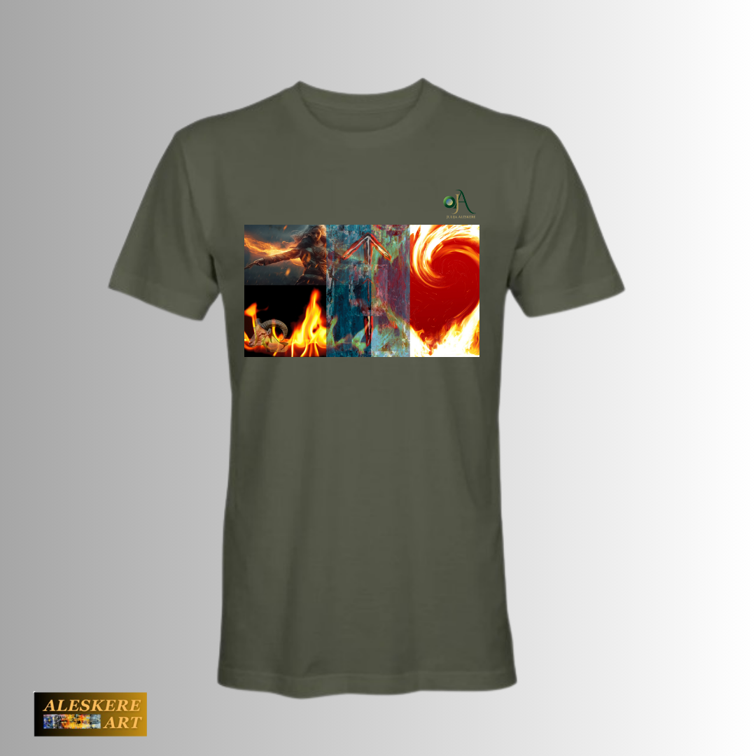 Aries T-Shirt — Limited Edition by Julija Aleskere