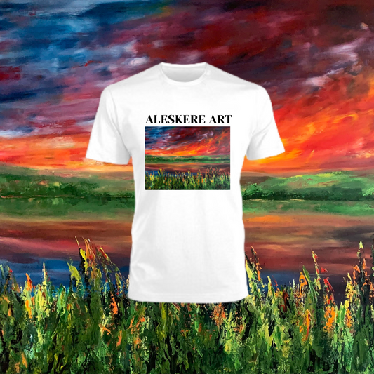 T- SHIRT PRINTING OF "LOVE AND HATE" PAINTING