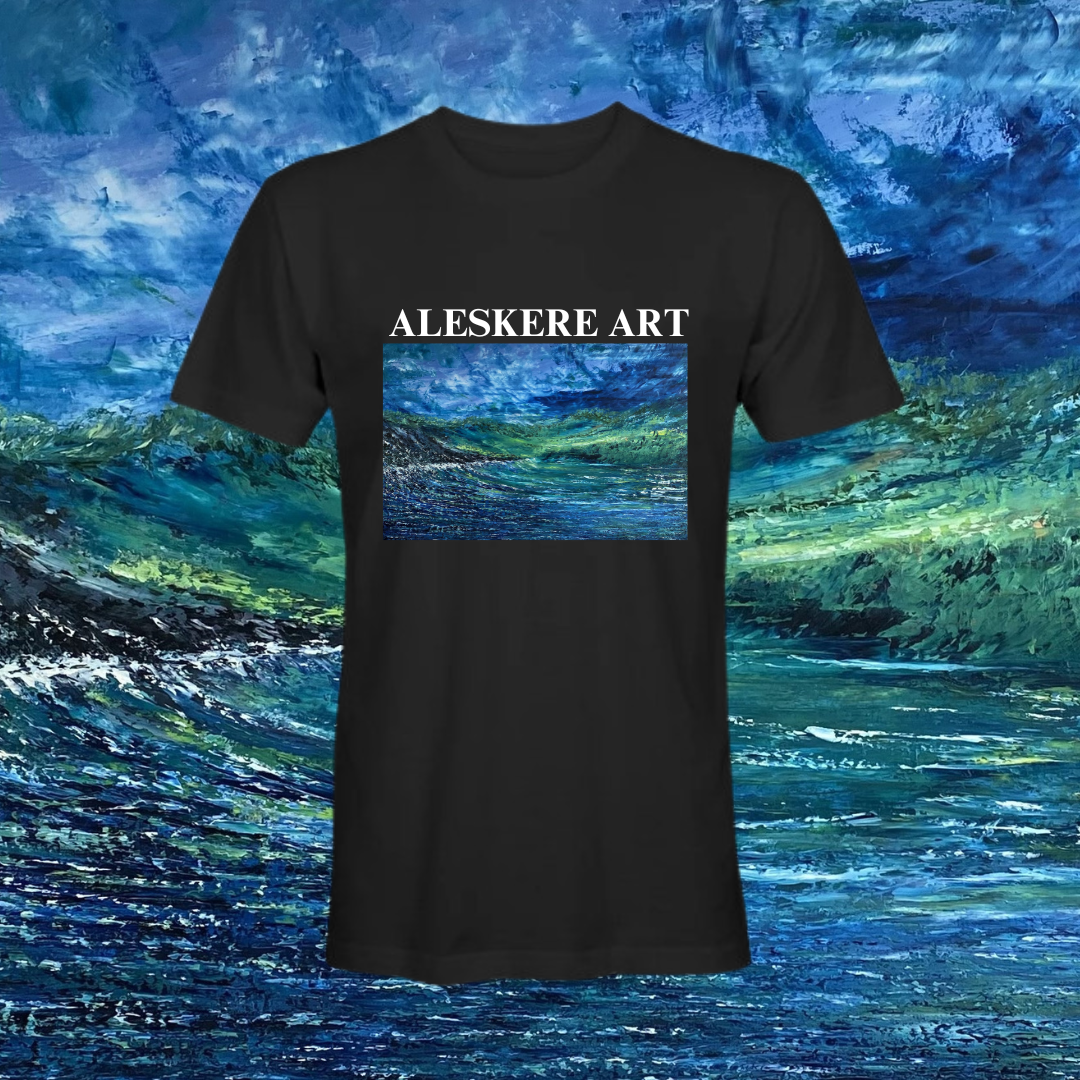 T- SHIRT PRINTING OF "SOUL CONNECTION" PAINTING