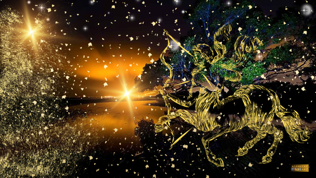 Sagittarius T-Shirt — Limited Edition by Julija Aleskere