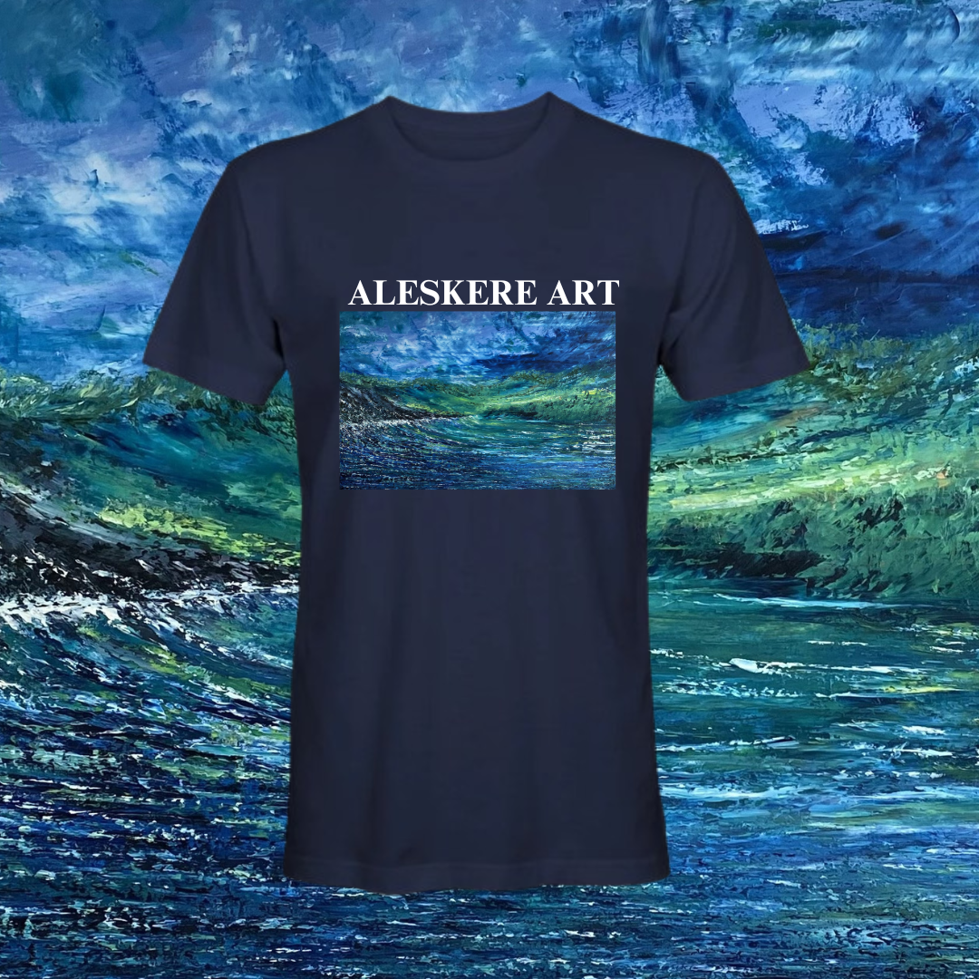 T- SHIRT PRINTING OF "SOUL CONNECTION" PAINTING