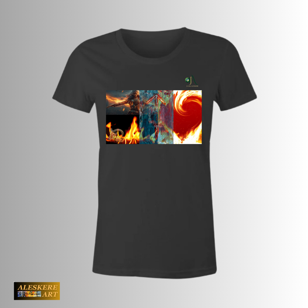 Aries T-Shirt — Limited Edition by Julija Aleskere