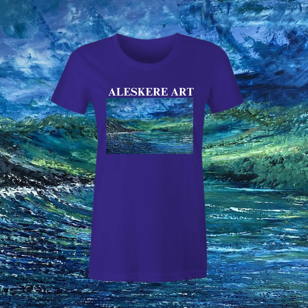 T- SHIRT PRINTING OF "SOUL CONNECTION" PAINTING