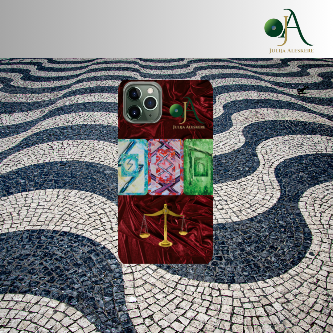 Exclusive Zodiac Sign Phone Cases with Runic Formula. LIBRA.