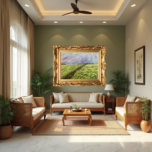 Rapeseed Field – Original Oil Painting